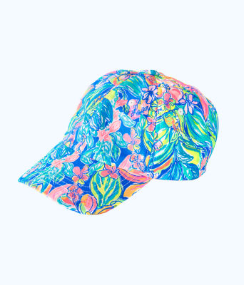 Run Around Hat, Bennet Blue Surf Gypsea Hat, large - Lilly Pulitzer