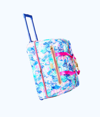 lilly pulitzer rolling luggage