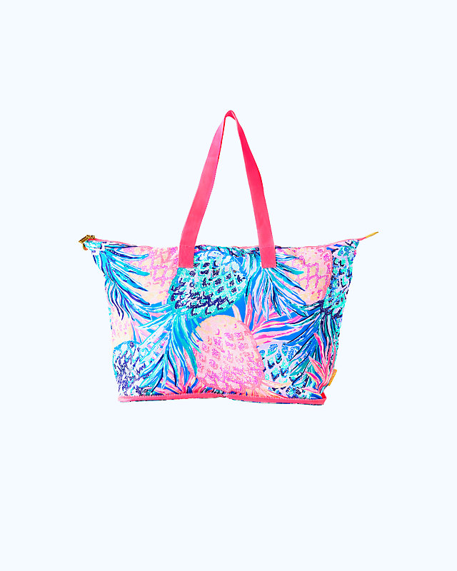 Getaway Packable Tote Bag, , large - Lilly Pulitzer
