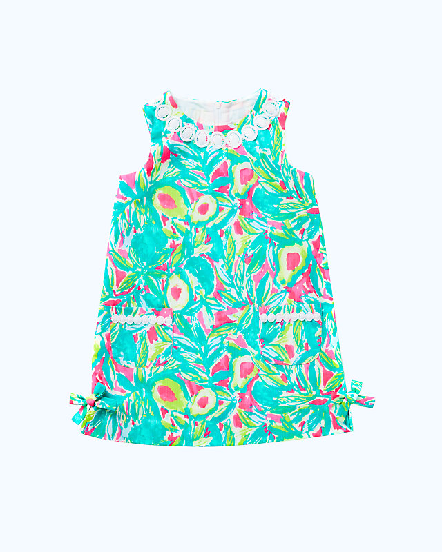 Girls Little Lilly Classic Shift Dress, , large - Lilly Pulitzer