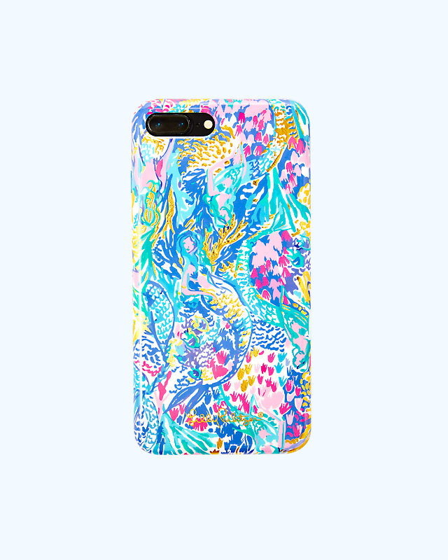 iPhone 7/8 Plus Classic Cover, Multi Mermaids Cove Tech Plus, large - Lilly Pulitzer