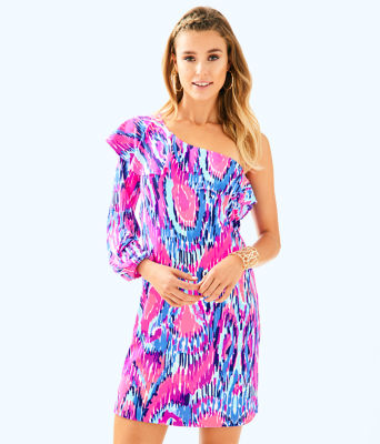 lilly pulitzer amory silk dress