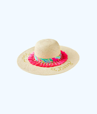 Sun Goddess Hat, Natural, large - Lilly Pulitzer