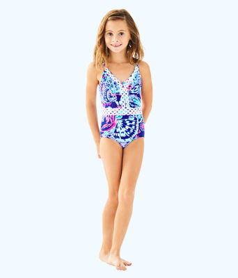 lilly pulitzer girls bathing suit