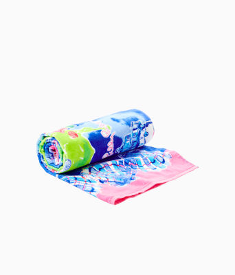 Destination Beach Towel, Multi Destination Cape Cod Towel, large image 2 - Lilly Pulitzer