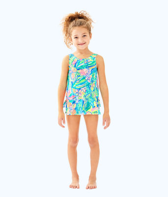 little girls swim dress