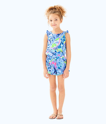 Girls Azel Romper, , large  - Lilly Pulitzer