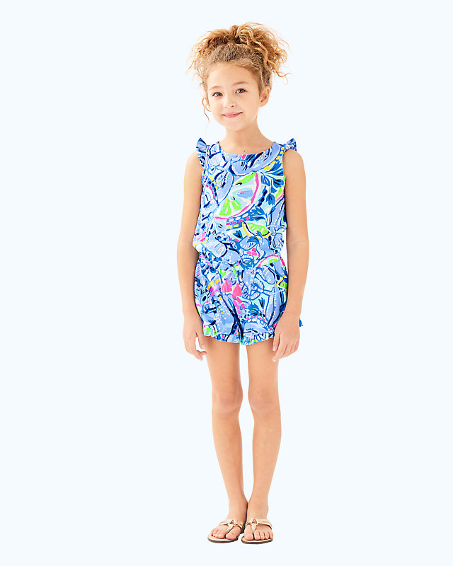 Girls Azel Romper, , large - Lilly Pulitzer