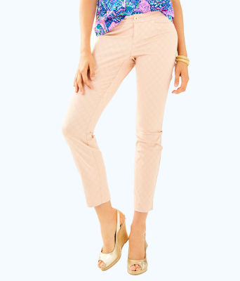 29" Kelly Textured Ankle Length Skinny Pant, , large  - Lilly Pulitzer