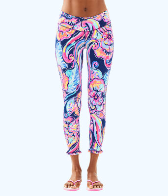 UPF 50+ Luxletic 24" Marla Weekender Midi Legging, , large  - Lilly Pulitzer