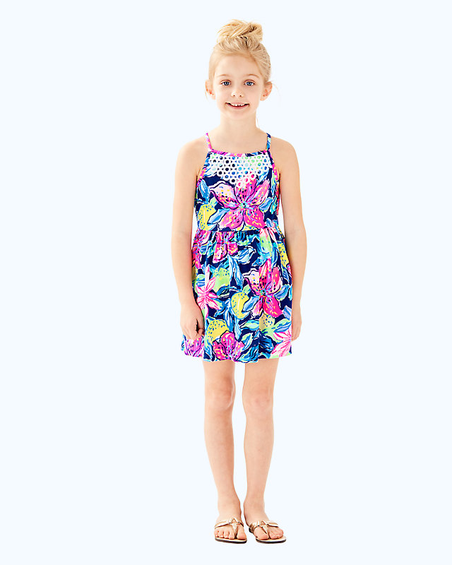 Girls Kinley Dress, , large - Lilly Pulitzer