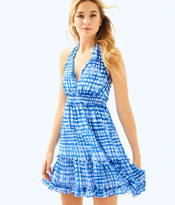lilly pulitzer gingham swimsuit