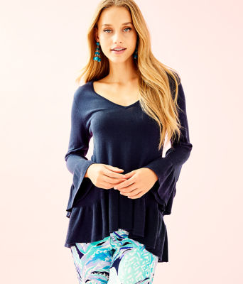 Adela Sweater, , large  - Lilly Pulitzer