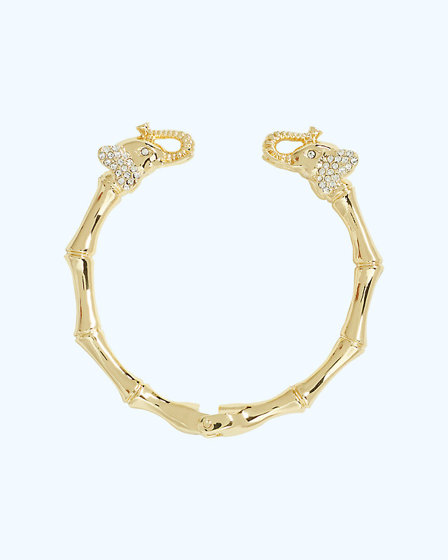Glam Elephant Bracelet, , large - Lilly Pulitzer