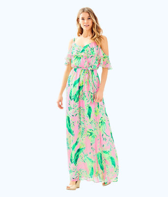 Zadie Maxi Dress, , large - Lilly Pulitzer