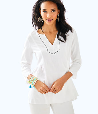 Lyndsea Tunic, , large  - Lilly Pulitzer