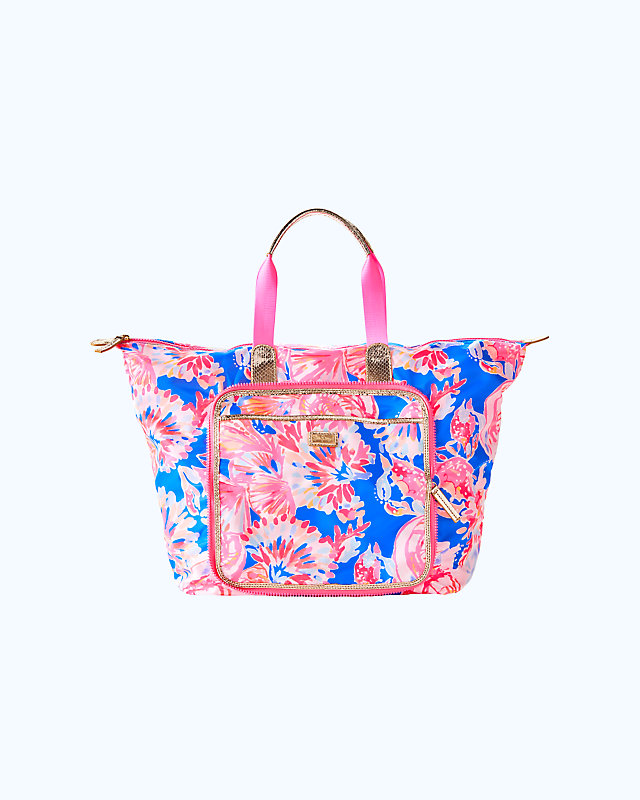 Wanderlust Packable Travel Tote, , large - Lilly Pulitzer