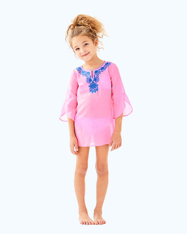 Girls Mini Piet Cover Up, , large - Lilly Pulitzer