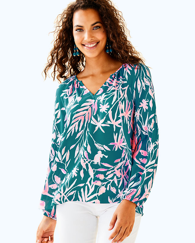Charleigh Top, , large - Lilly Pulitzer
