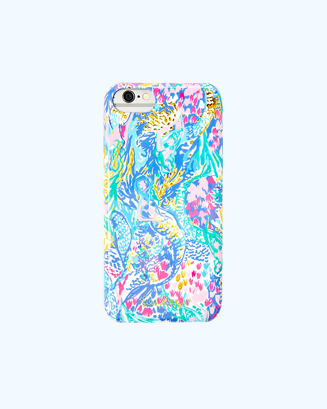 iPhone 6/7/8 Hybrid Classic Cover, Multi Mermaids Cove Tech, large - Lilly Pulitzer