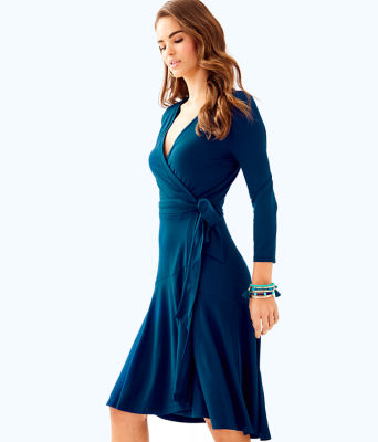 lilly pulitzer marianna wrap dress