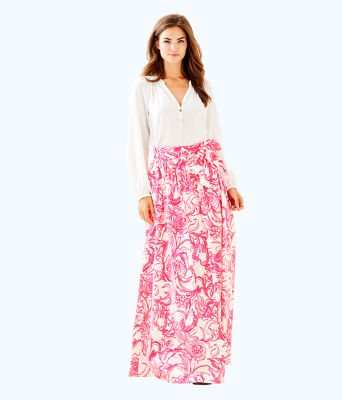 Lilly Maxi Skirt, , large  - Lilly Pulitzer