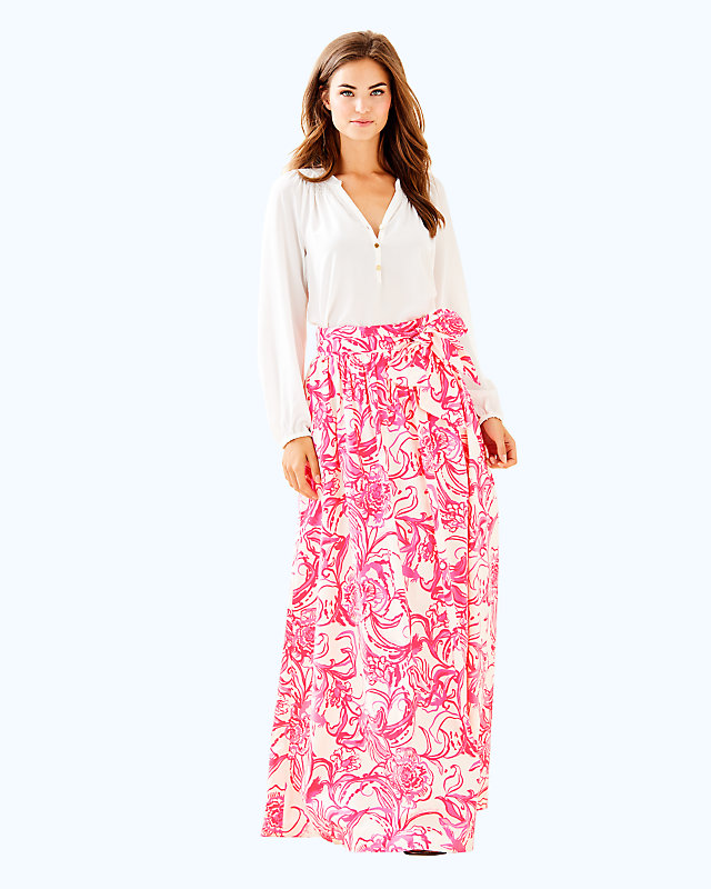 Lilly Maxi Skirt, , large - Lilly Pulitzer