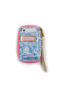 Carded ID Wristlet- Kappa Kappa Gamma, , large  - Lilly Pulitzer