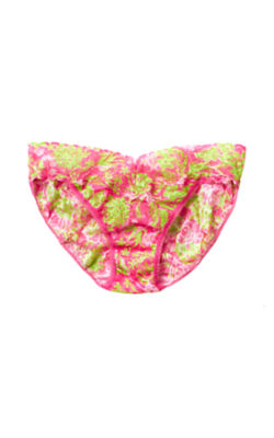 Hanky Panky V-Kini, Hotty Pink Luscious, large image 2 - Lilly Pulitzer