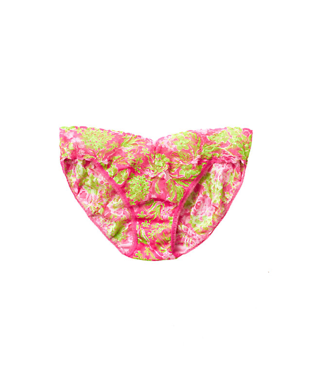 Hanky Panky V-Kini, Hotty Pink Luscious, large image null - Lilly Pulitzer