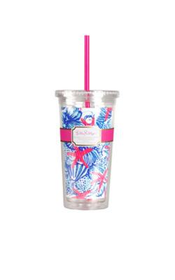 Tumbler With Straw, , large  - Lilly Pulitzer