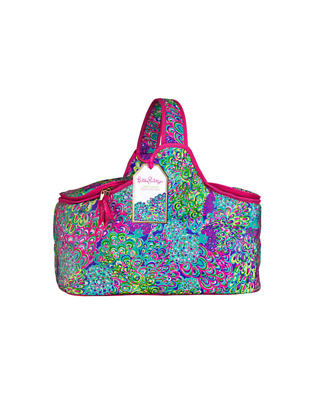 Insulated Party Cooler, , large - Lilly Pulitzer