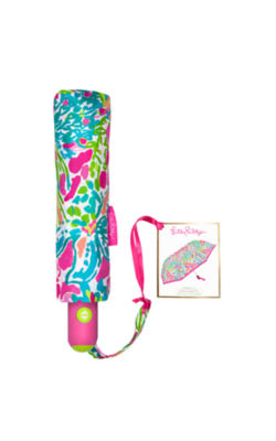 Travel Umbrella, , large - Lilly Pulitzer