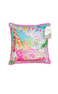 Large Indoor Outdoor Pillow Zoo Party