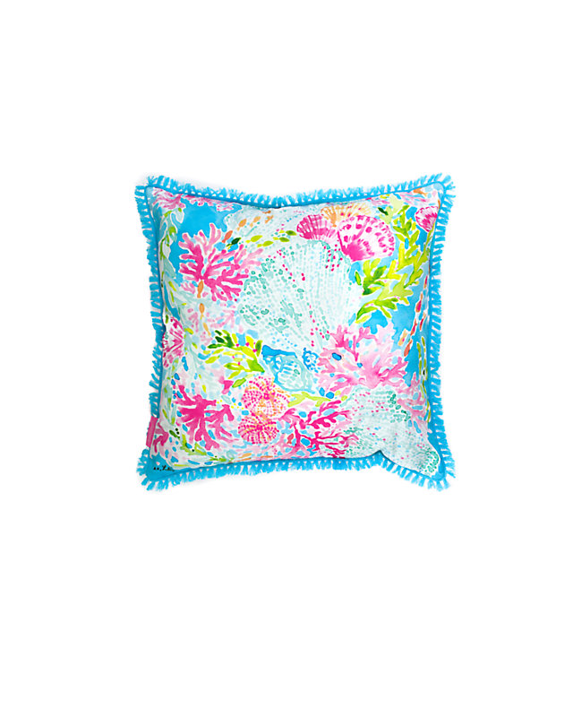 Large Indoor/Outdoor Pillow, , large - Lilly Pulitzer