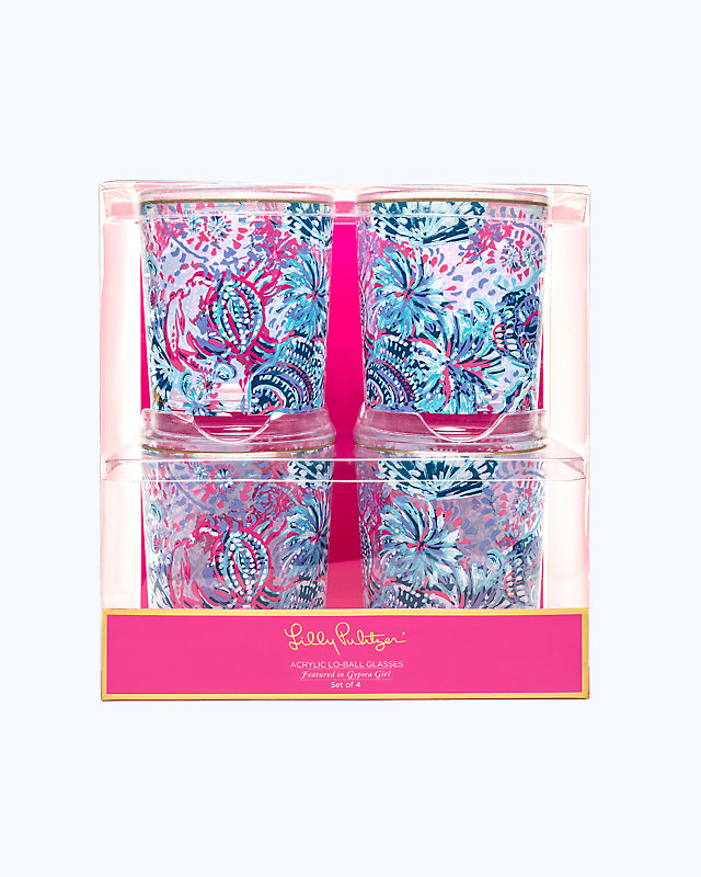 Lo Ball Glass, , large - Lilly Pulitzer