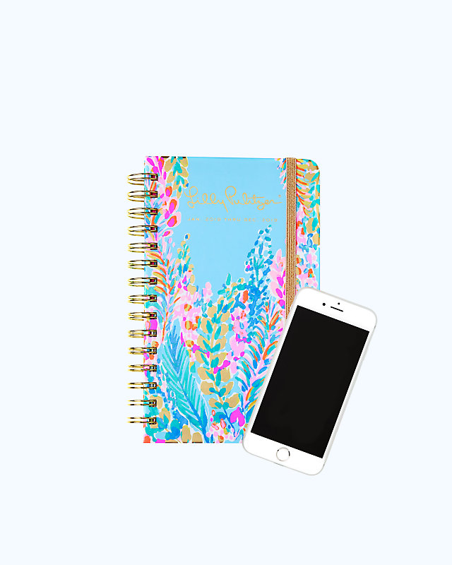 2019 12 Month Medium Monthly Agenda, Multi Catch The Wave, large image null - Lilly Pulitzer