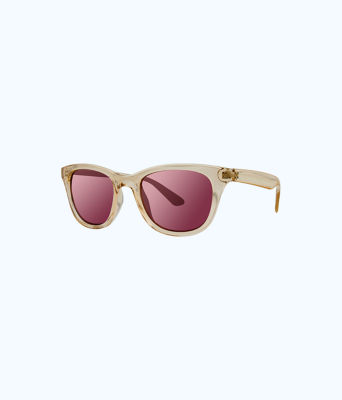 Maddie Sunglasses, Gold Metallic, large  - Lilly Pulitzer