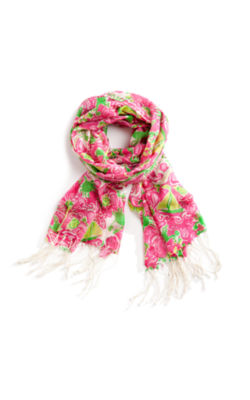 Murfee Scarf States, , large - Lilly Pulitzer