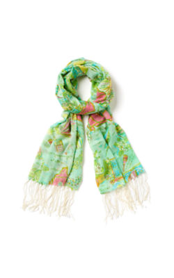 Murfee Scarf States - Florida, , large  - Lilly Pulitzer