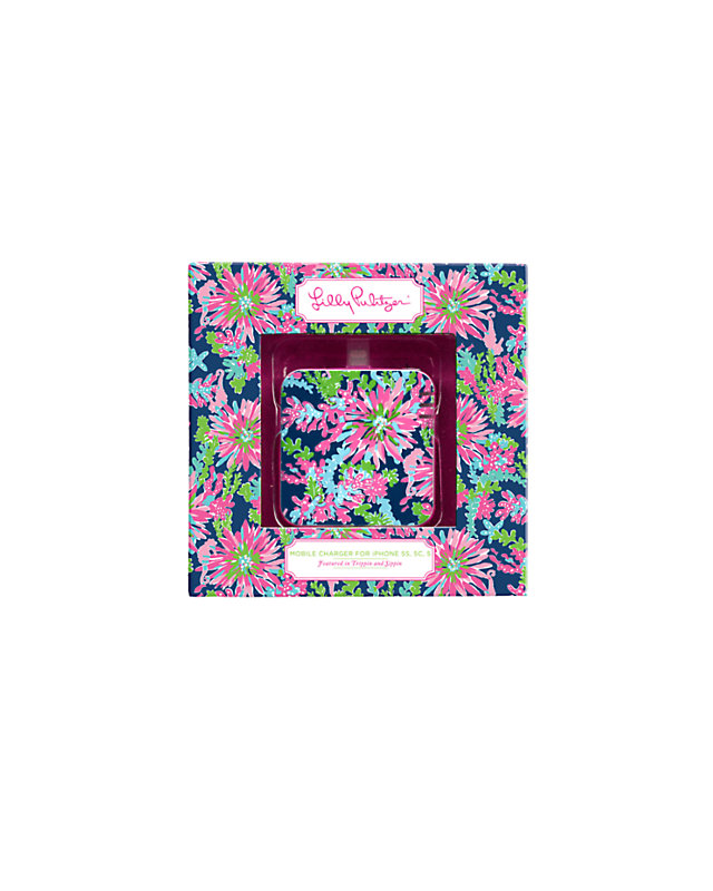 iPhone 5/5S & 6/6 Plus Mobile Charger, , large - Lilly Pulitzer