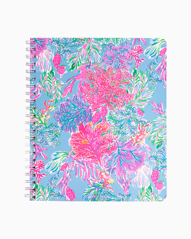 Large Notebook, Celestial Blue Cay To My Heart, large - Lilly Pulitzer