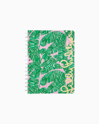 Lilly Pulitzer Large Hardcover Spiral Notebook, 11 x 9.5 with 160 College  Ruled Pages, Aquadesiac