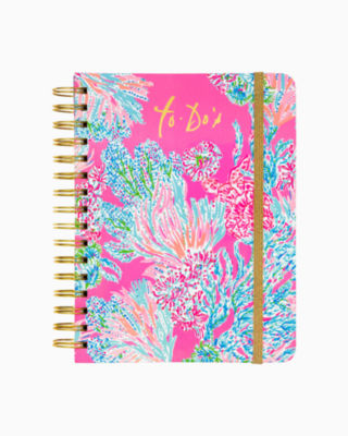 To Do Planner, Prosecco Pink Seaing Things, large - Lilly Pulitzer