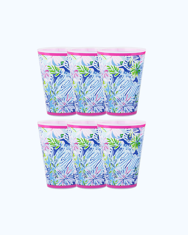 Pool Cups, , large - Lilly Pulitzer