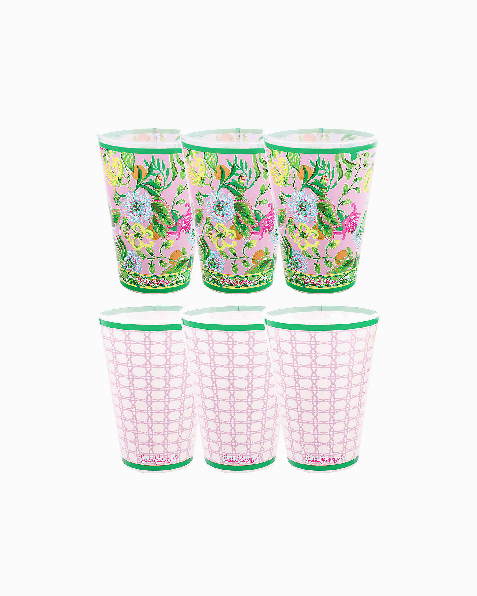 Shop Lilly Pulitzer Pool Cups In Multi Via Amore Spritzer