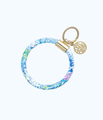 Round Key Chain, , large  - Lilly Pulitzer