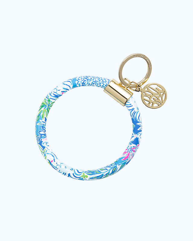Round Key Chain, , large - Lilly Pulitzer