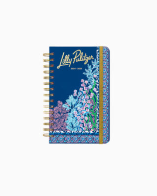 Lilly Pulitzer 2024-2025 17 Month Medium Agenda In Blue