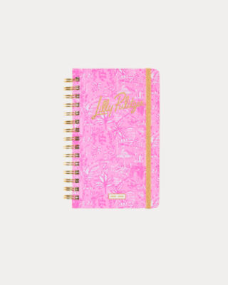 2025-2026 17 Month Medium Agenda, Conch Shell Pink Pb Playground, large